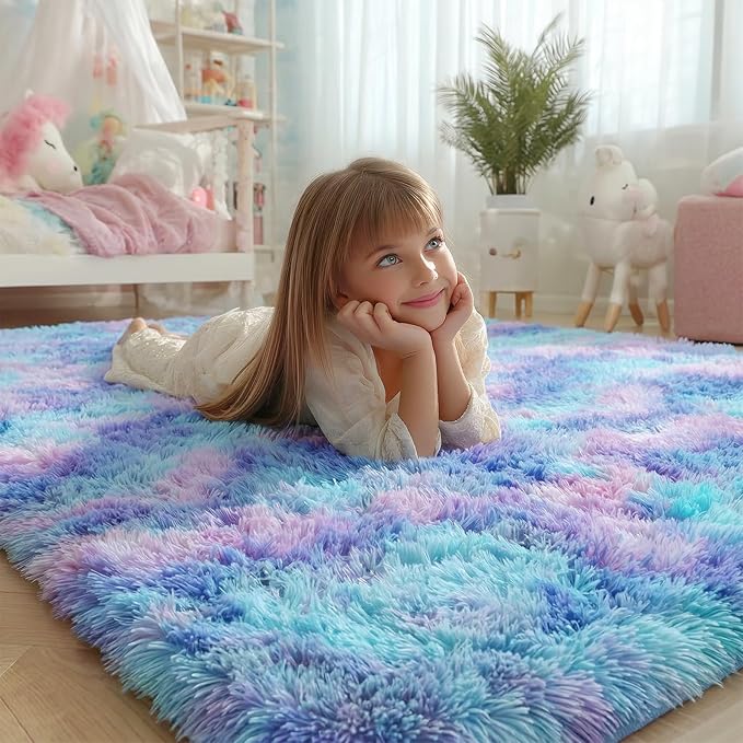 PAGISOFE 9x12 Rainbow Large Area Rug - Image 5