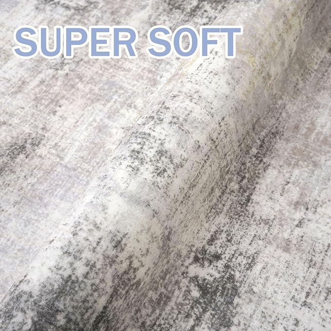 IOHOUZE Abstract Area Rugs 6x9 Ft Washable Rugs - Image 7