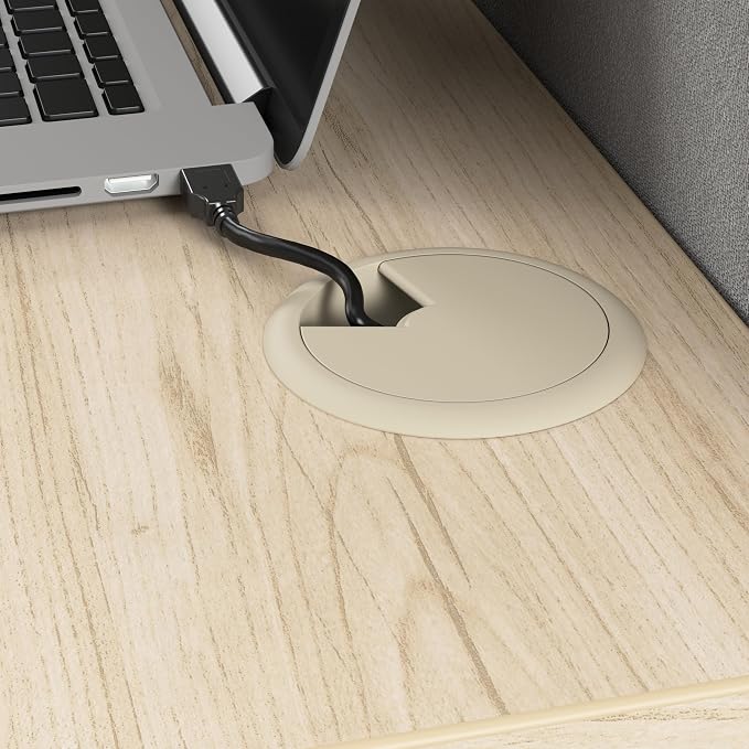 Bush Business Furniture 65-inch L Shaped Cubicle Desk - Image 5