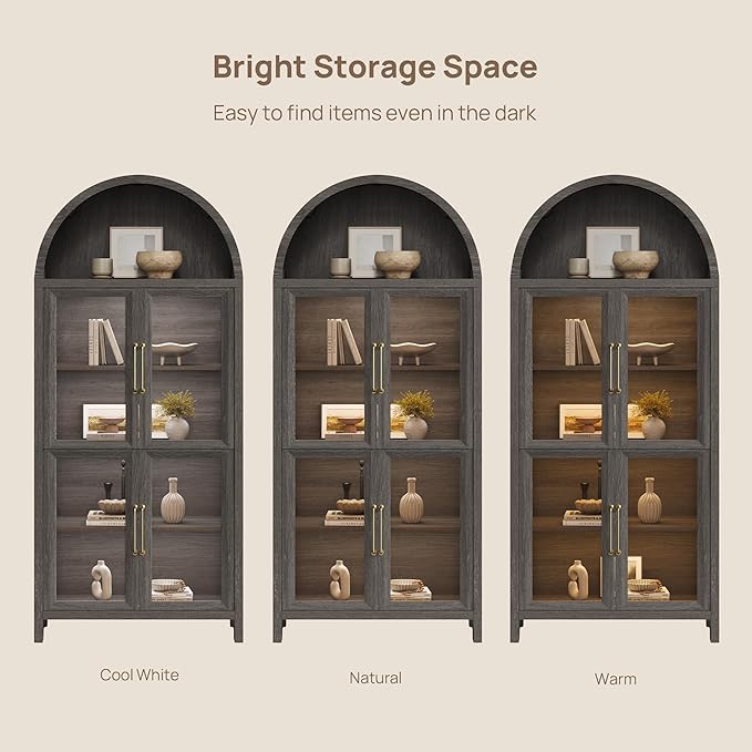 SICOTAS 74" Display Cabinet - Image 8