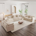 mikibama Luxury Oversized 3 Piece Sofa Set, 2 Pieces of 2 Seater and 1 Piece of by Mikibama