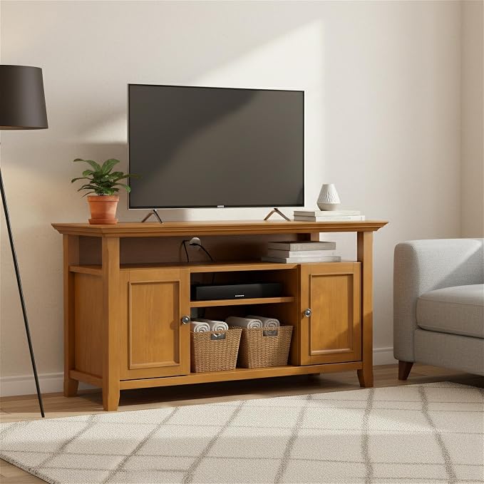 SIMPLIHOME Amherst TV Stand - Image 3