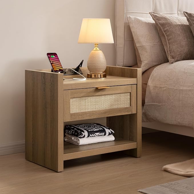 SICOTAS Night Stand Set of 2 Nightstands - Image 7