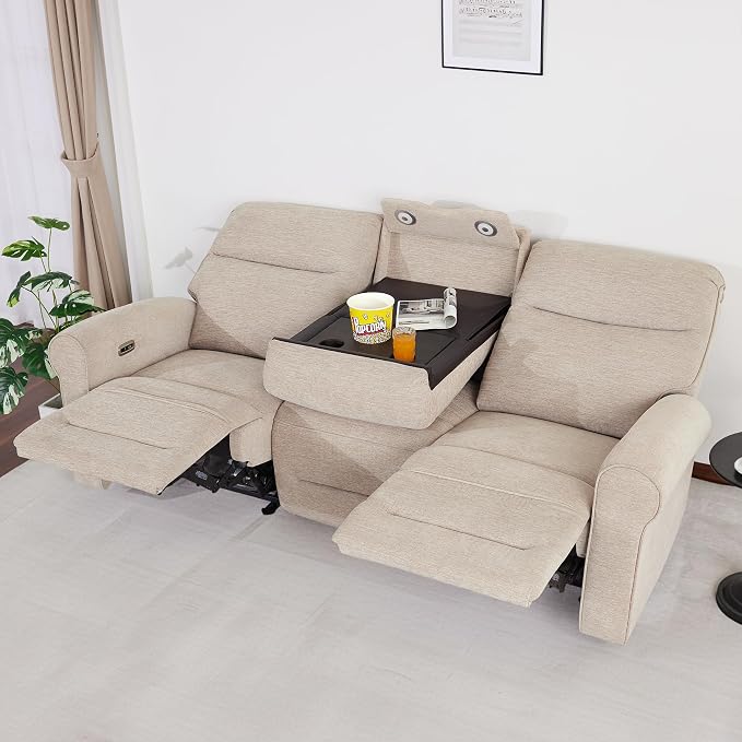 MCombo 87.8" Wall Hugger Power Reclining Sofa - Image 2