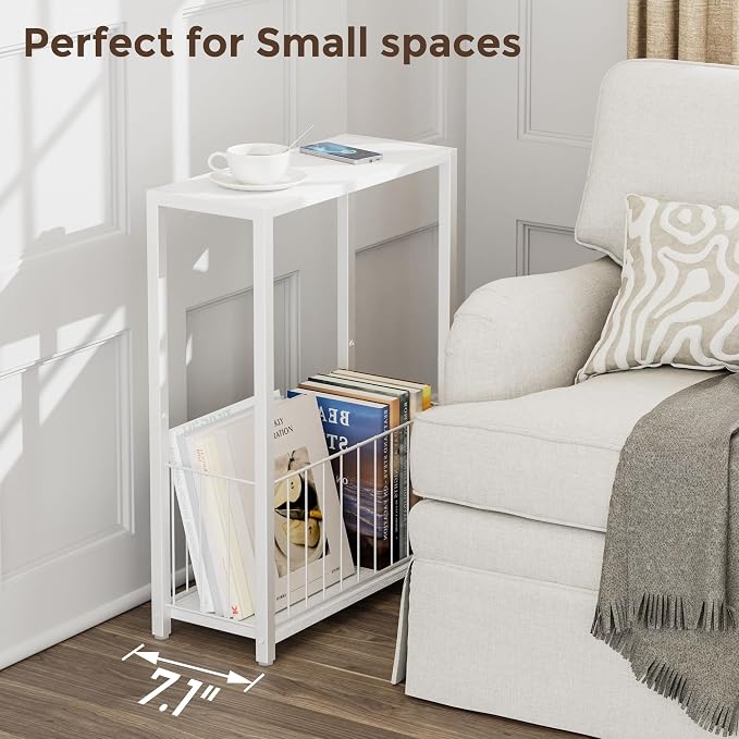 Homleke Narrow Side Tables Set of 2 - Image 5