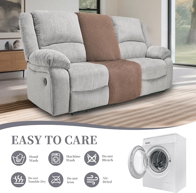100% Waterproof Sectional Recliner Couch Covers - Image 8