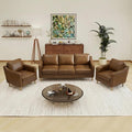 Kingfun Living Room Furniture Sets, 3 Seater Couch and 2 Armchair, Mid Century by KINGFUN-Anexcitingoption