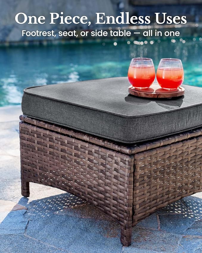 HILLGA 8-Piece Luxury Patio Furniture Set - Image 10