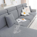 Smiry Waterproof Couch Cushion Covers, Stretch Jacquard Thick Sofa Cushion by Smiry