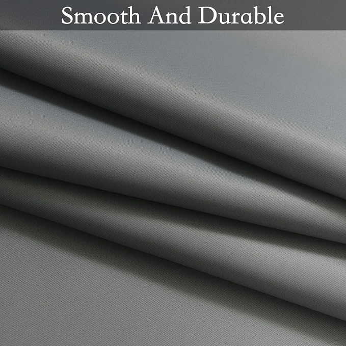 SimpleHome Ombre Room Darkening Curtains 36 inches Length - Image 6