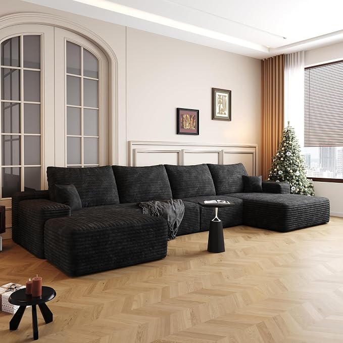AUGOP 136" Sectional Couches for Living Room Modern Modular Sofa - Image 6