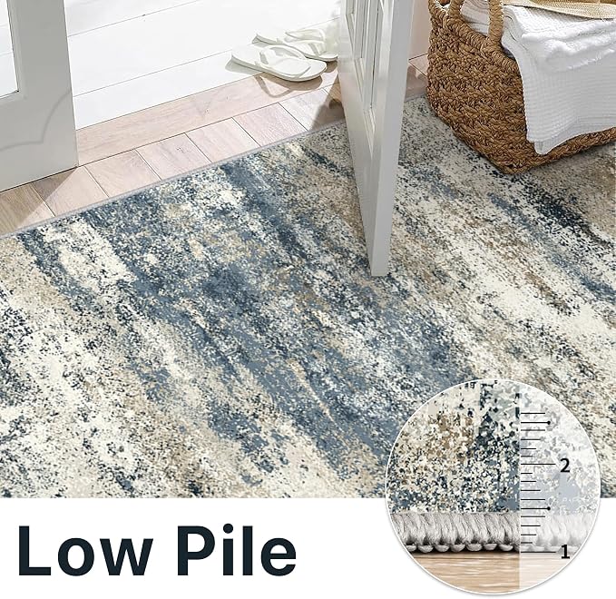BEIMO Area Rugs 10x14 for Living Room Bedroom, Modern Abstract Machine Washable - Image 8