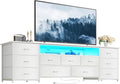 Huuger 70 Inch TV Stand for 75, 80 Inch TV, 11 Drawer Long Dresser by Huuger