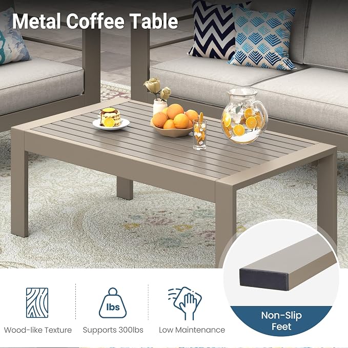 Wisteria Lane Metal Patio Furniture Set - Image 7