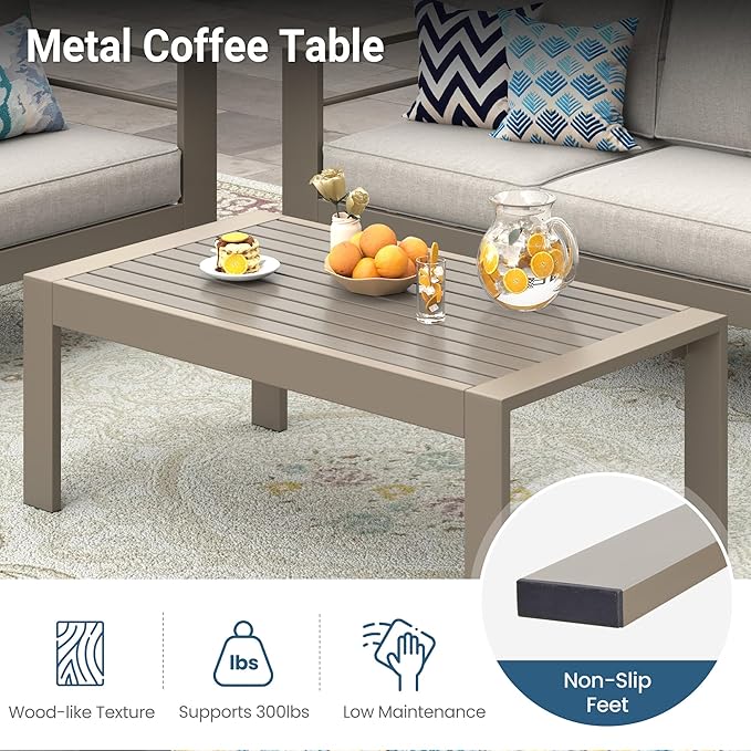 Wisteria Lane Metal Patio Furniture Set - Image 7