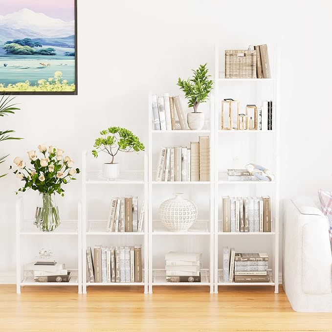 Bookshelf Storage Shelf Small Bookcase Freestanding Storage Stand - Image 7