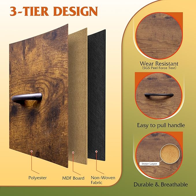 WLIVE Tall Dresser for Bedroom - Image 6