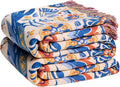 LUTBM Boho Throw Blanket for Bed Cotton Summer Blankets Twin Size for Bedroom by LUTBMFindYourFreeSpiritatHome