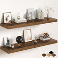 Floating Shelves 55Inch Long, 12 Inch Deep Floating Shelves by FunMemories