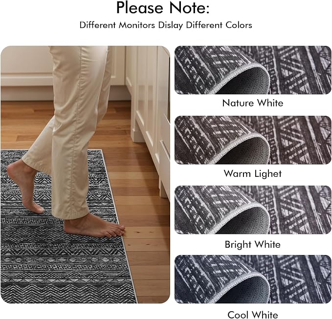 3x6 Washable Hallway Runner Rug - Image 4