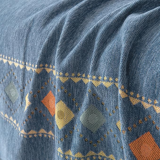 DREAMINGO Couch Cover Chenille Boho Sofa Covers - Image 5