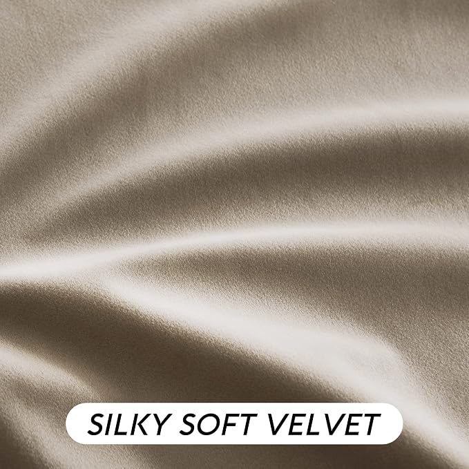 RYB HOME Velvet Curtains 120 inches Long - Image 4