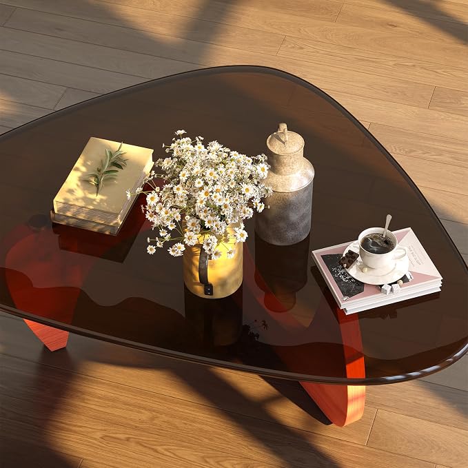 Coffee Table for Living Room Mid Century Modern Center Small Table - Image 3