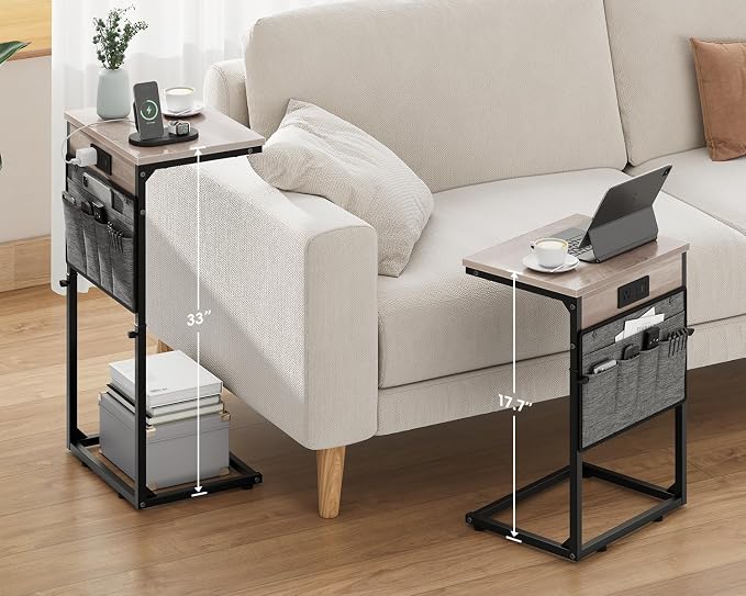 Vagusicc C-Shaped End Table - Image 2
