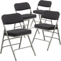 Flash Furniture HERCULES Series Premium Curved Triple Braced & Double Hinged by FlashFurniture