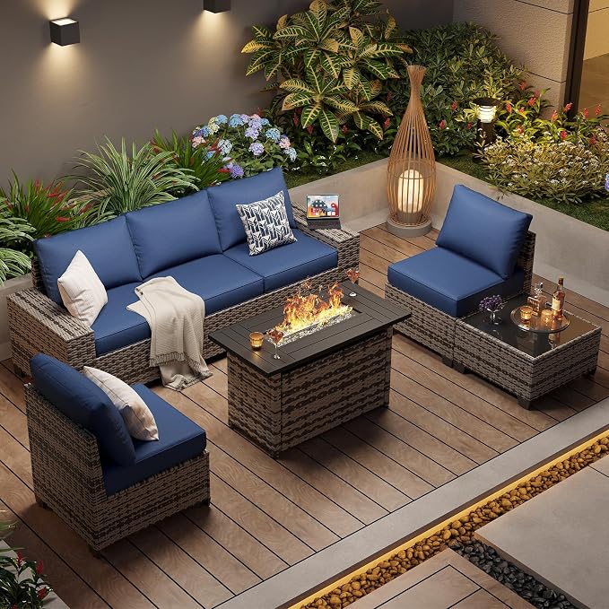 Aoxun Outdoor Patio Furniture Set - Image 10