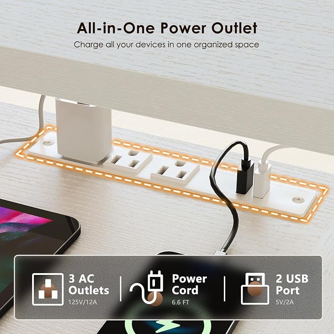 OffiGo U Shaped Electric Standing Desk - Image 4