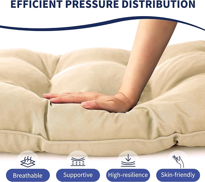 IPYNBAP Outdoor Bench Cushion, Waterproof Bench Cushion - Image 6