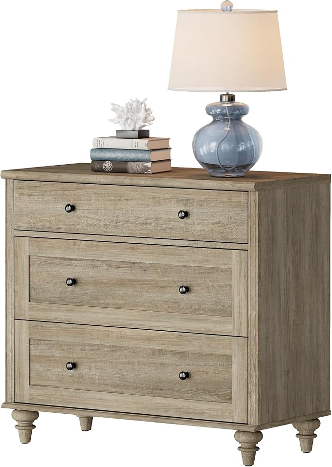 WAMPAT Farmhouse Nightstand - Image 7