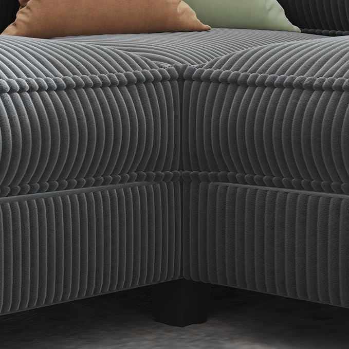 Ball & Cast 105.5" L-Shaped Sectional Sofa Bed - Image 9