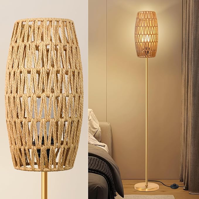 Ruiever Floor Lamp for Living Room, Farmhouse Floor lamp, Modern Standing lamp - Image 6