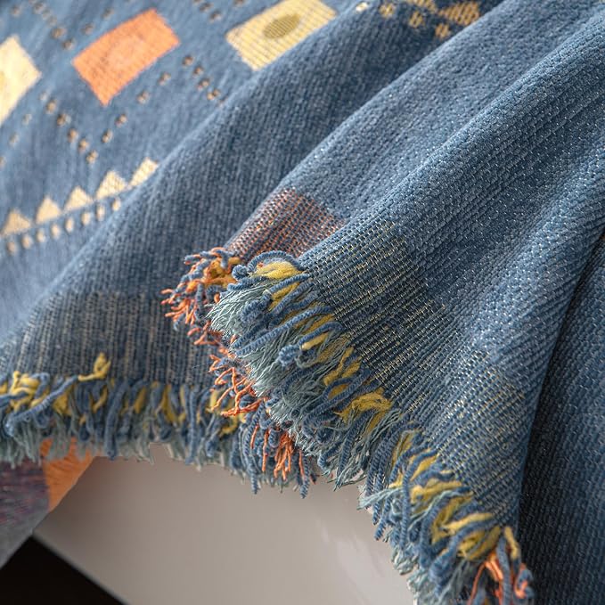 DREAMINGO Couch Cover Chenille Boho Sofa Covers - Image 6