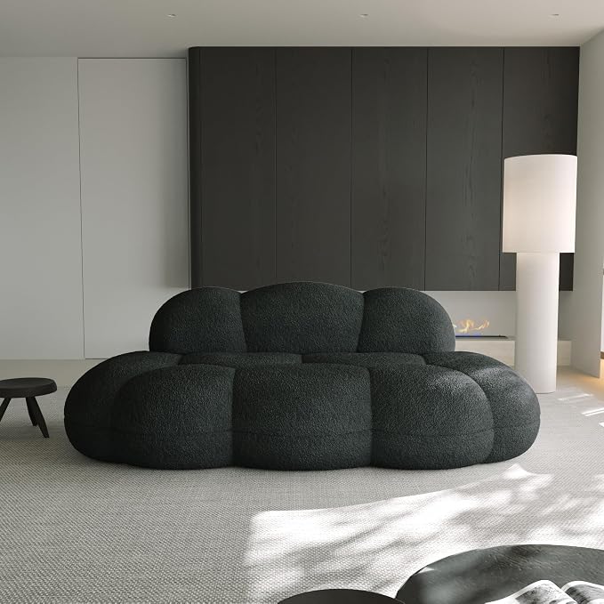 JACH Boneless Cloud Couches for Living Room Apartment, Modern Comfy Upholstered - Image 8