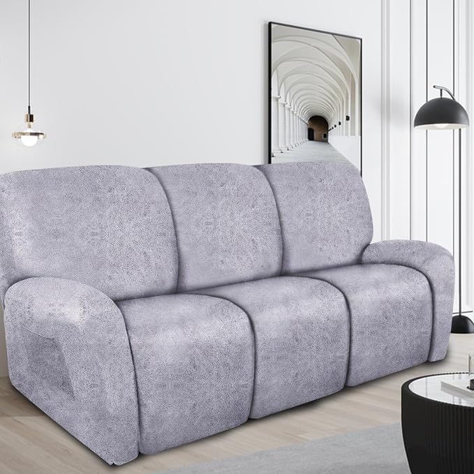 ANARACHON Recliner Couch Cover Leather Look Recliner Sofa Covers - Image 2
