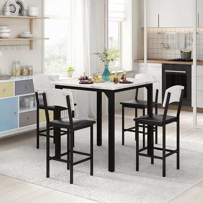 AWQM 5-Piece Dining Table Set, Dining Table Set - Image 6