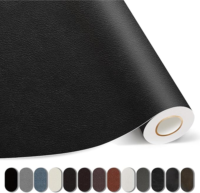 Leather Repair Patches, 17X237 Inch Self-Adhesive Leather Repair Tape, Stretch by GiveYourFurnitureaNewLife
