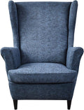 KRFOONN Wingback Chair Covers Slipcovers 2 Piece Stretch Wing Chair Covers by KRFOONN