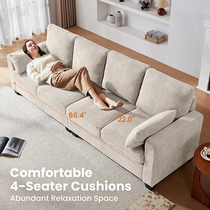 CHIC HOUSE Modular Sectional Sofa - Image 3
