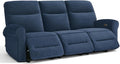 MCombo 87.8" Wall Hugger Power Reclining Sofa, 3-Seat Triple Recliner Couch by MCombo