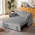 hansones 65'' 3-in-1 Folding Sofa Bed – Queen Size Pullout, Modern Chenille by hansones