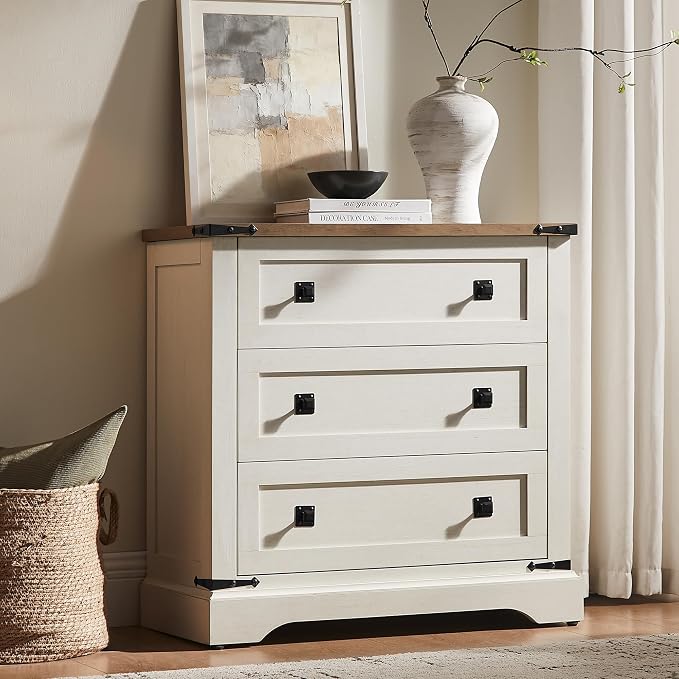 T4TREAM 32" Farmhouse Nightstand - Image 3
