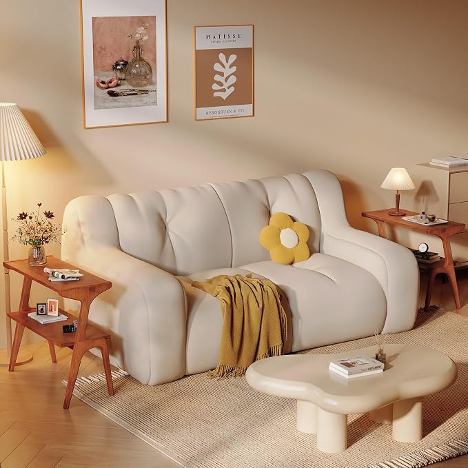 Set of 2 Solid Wood End Table, 2-Tier Side Table - Image 3