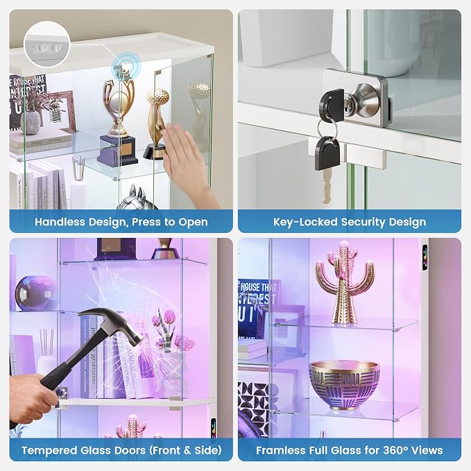 HNEBC Display Cabinet with Glass Doors - Image 5