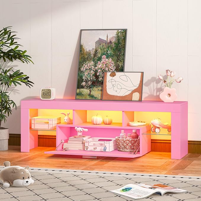 Clikuutory Modern Lighting 51 inch TV Stand - Image 7