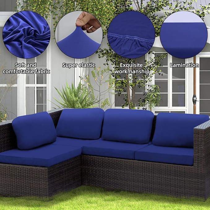 Outdoor Cushion Covers Set, Replacement - Image 3
