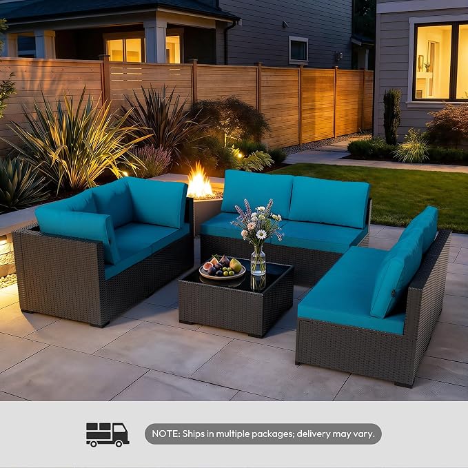 WWR Patio Furniture Set 7 Piece - Image 7